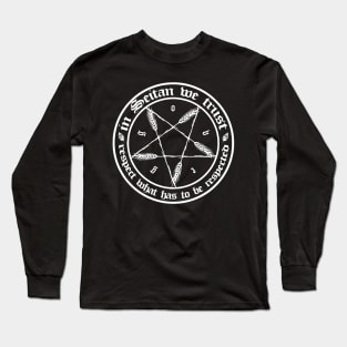 In Seitan We Trust Long Sleeve T-Shirt